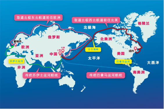 第五大航道北極航線全年通航，航運業(yè)可能發(fā)生顛覆性的變化